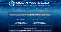 Desktop Screenshot of oceanwebjax.com
